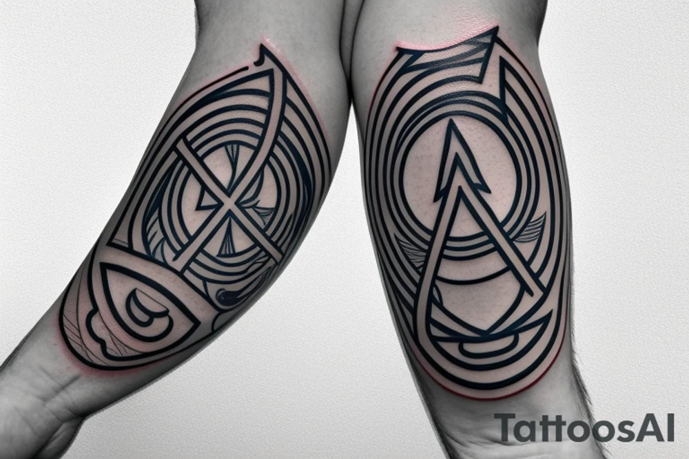 Arm band; Avatar last airbender blue arrow. Air symbol; tattoo idea