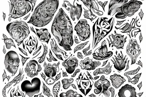 praying tattoo idea