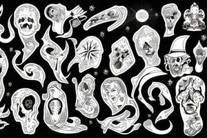 praying tattoo idea