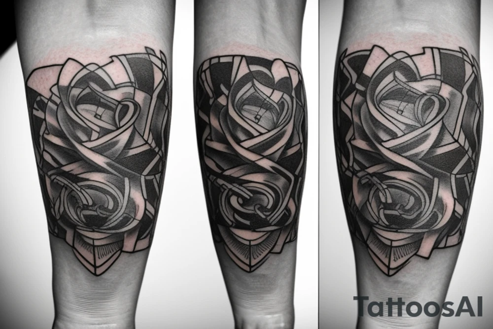 solid armband tattoo idea
