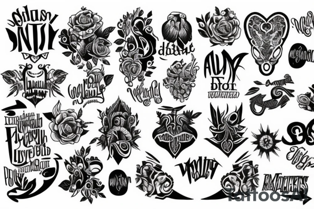 quote chest tattoo tattoo idea