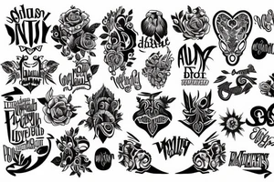 quote chest tattoo tattoo idea