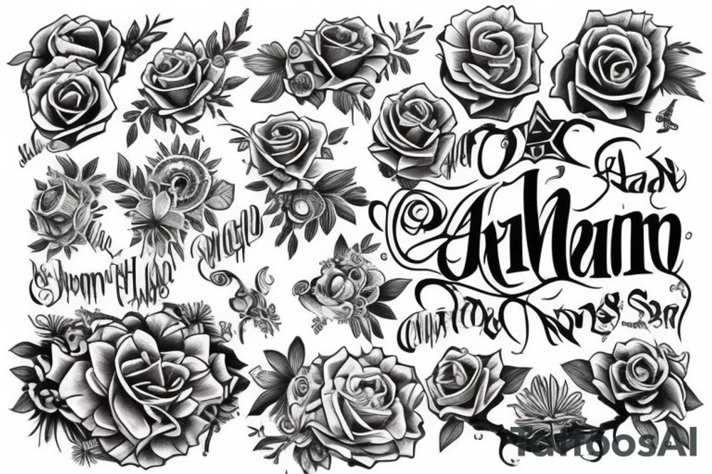 arm tattoo tattoo idea