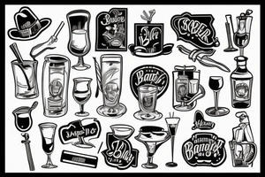 bartender tattoo idea