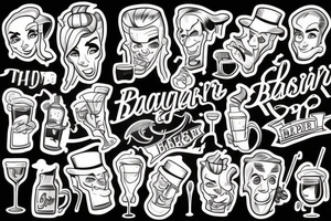 bartender tattoo idea