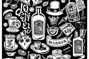 bartender tattoo idea