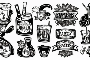 bartender tattoo idea