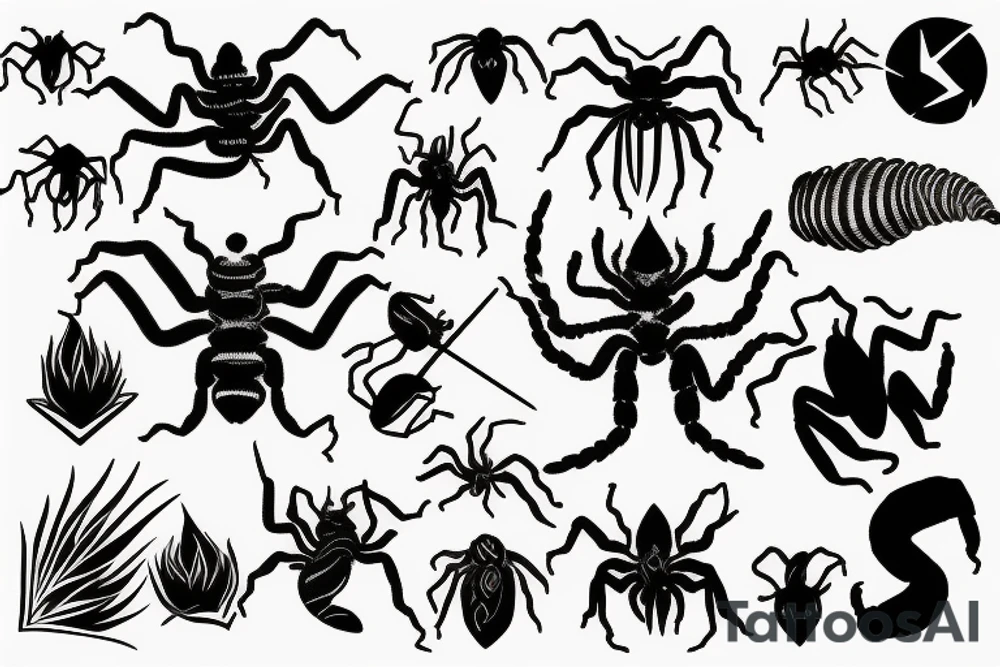 scorpion tattoo idea