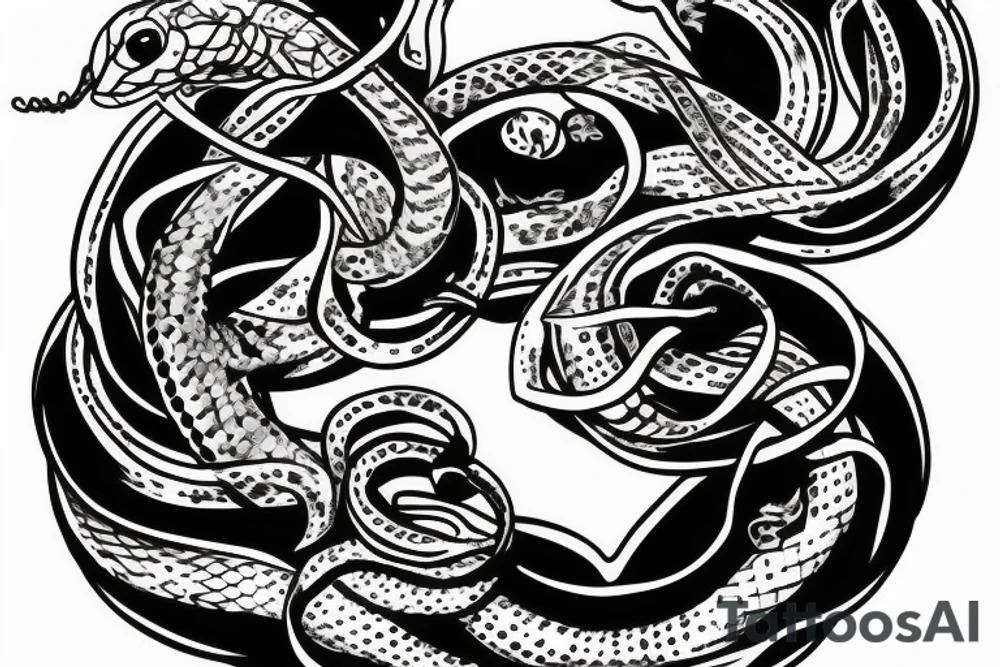 snake tattoo idea