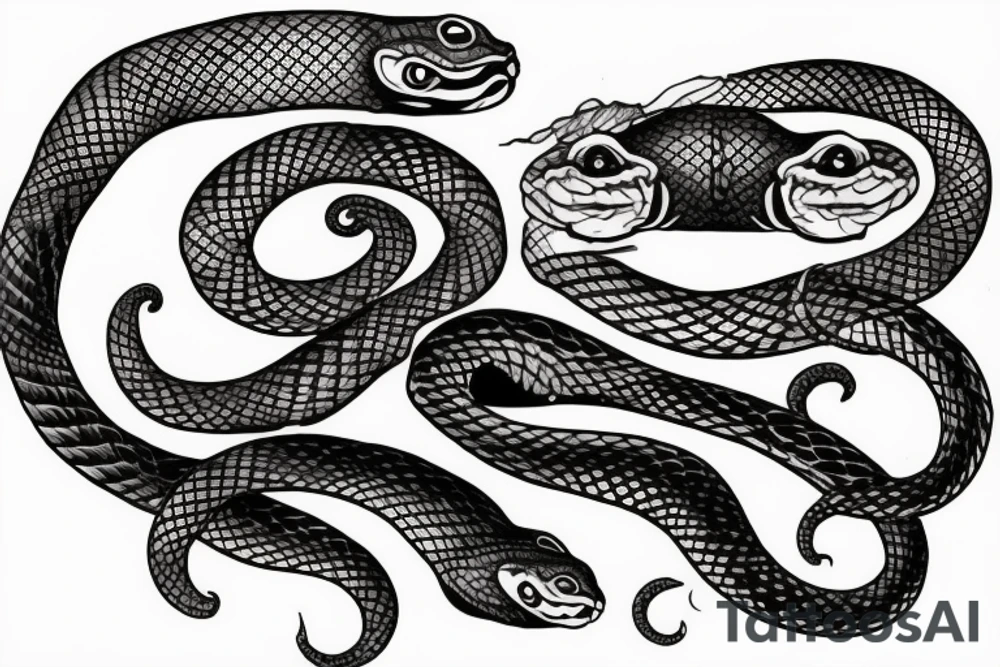 snake tattoo idea
