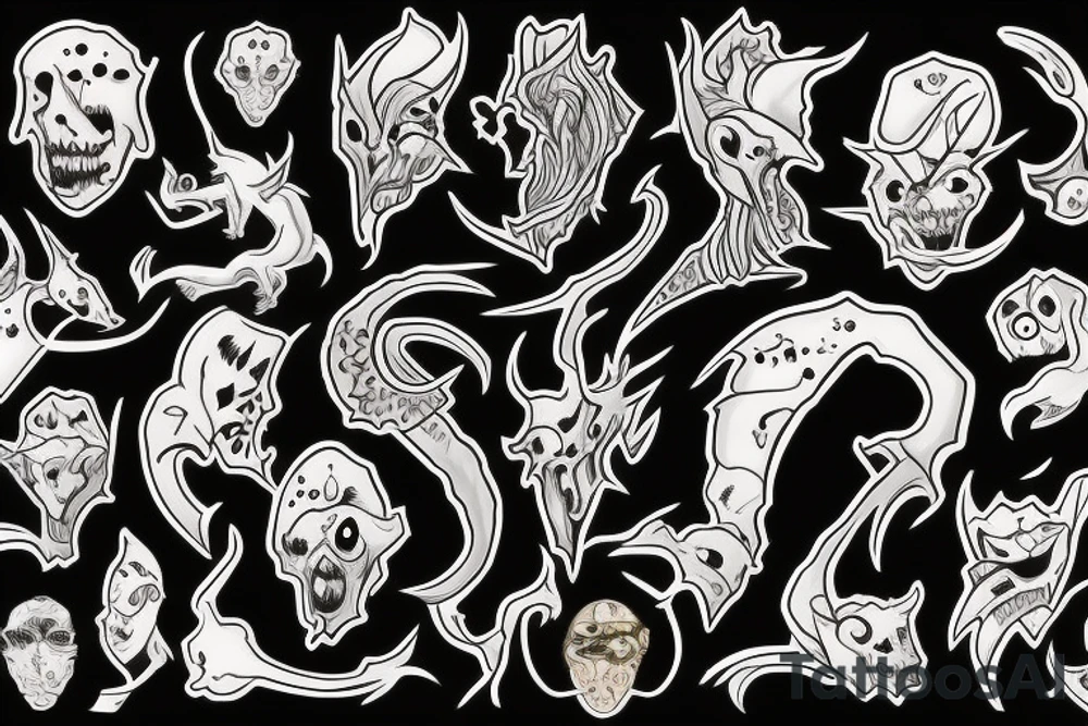 Jersey devil tattoo idea