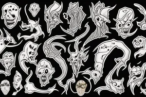 Jersey devil tattoo idea