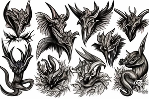 Jersey devil tattoo idea