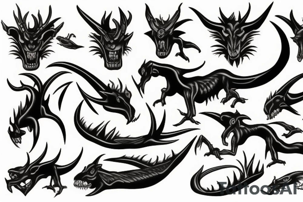 Jersey devil tattoo idea