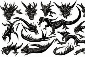 Jersey devil tattoo idea