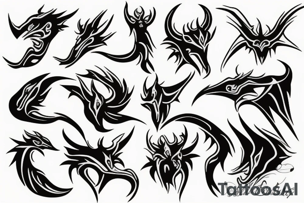 Jersey devil tattoo idea