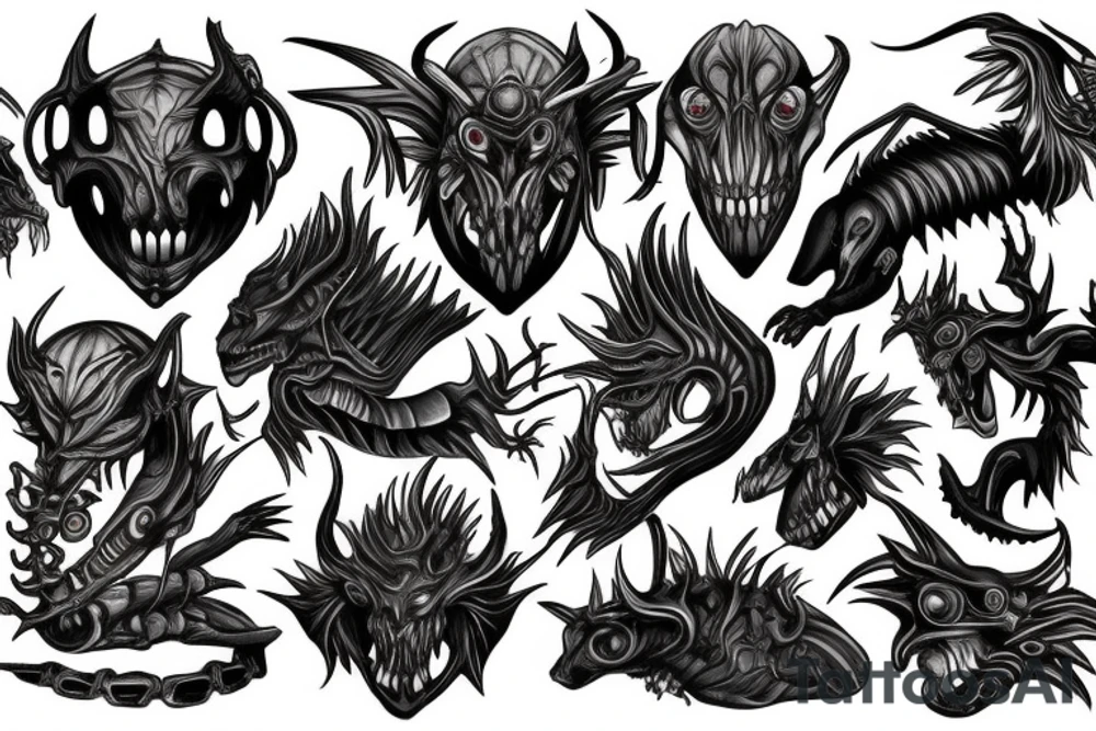 Jersey devil tattoo idea