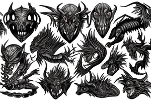 Jersey devil tattoo idea
