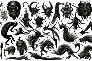 Jersey devil tattoo idea
