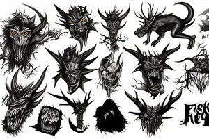 Jersey Devil, Scary Stories to Tell in the Dark tattoo idea