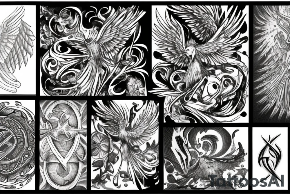 phoenix tattoo idea