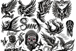 phoenix tattoo idea