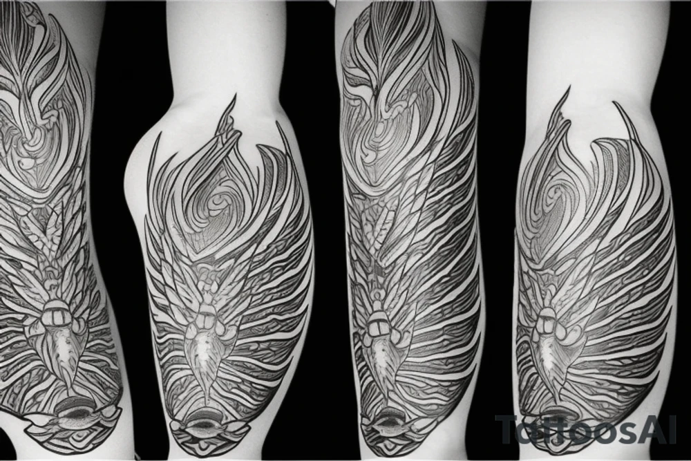 phoenix tattoo idea