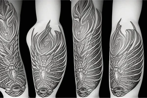 phoenix tattoo idea