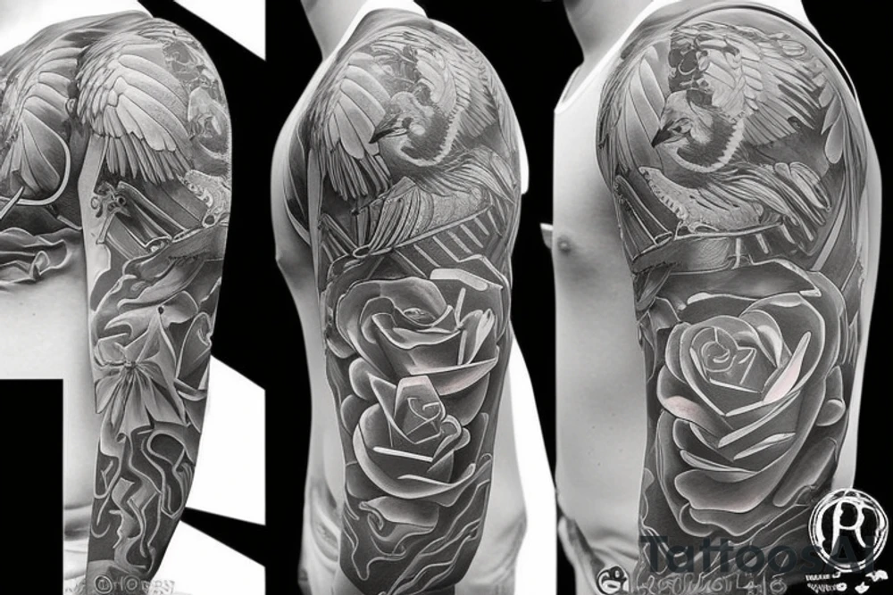 phoenix tattoo idea