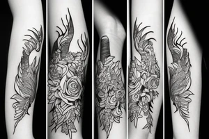 Unicorn tattoo idea