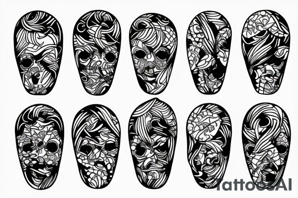 Surfer boy tattoo idea