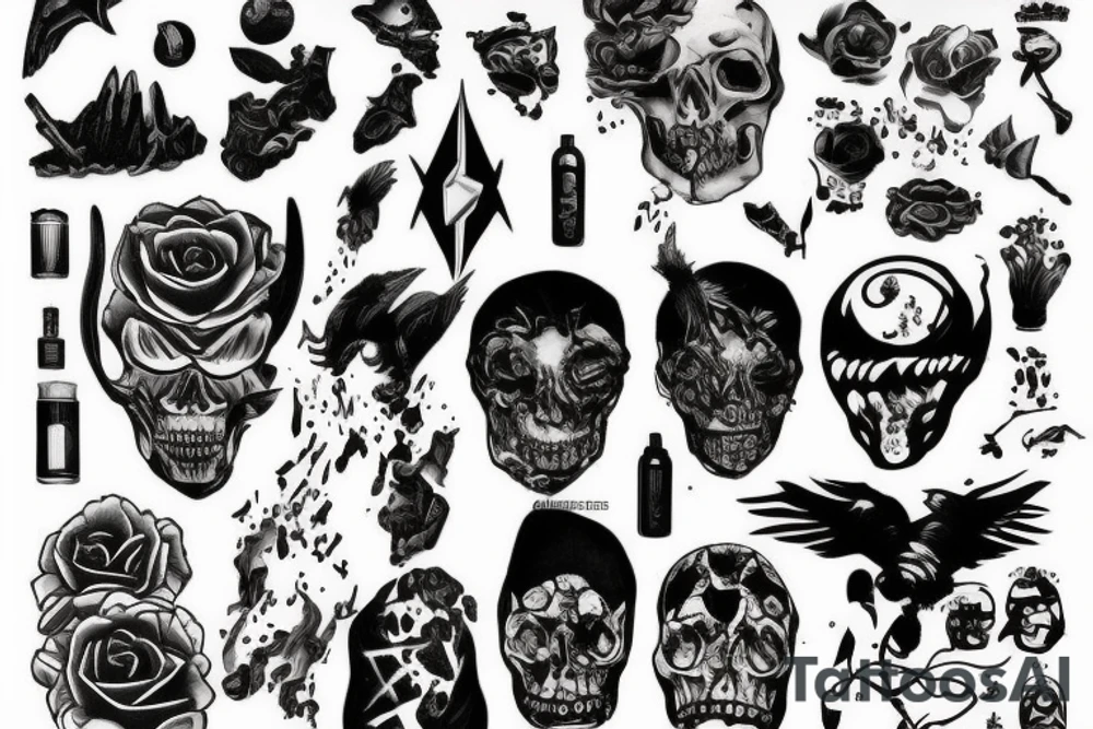 End of the world tattoo idea