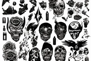 End of the world tattoo idea