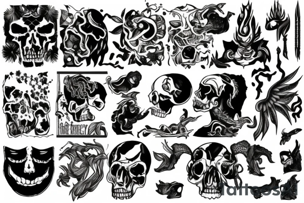 End of the world tattoo idea