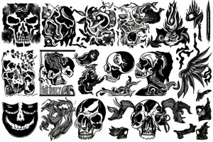 End of the world tattoo idea