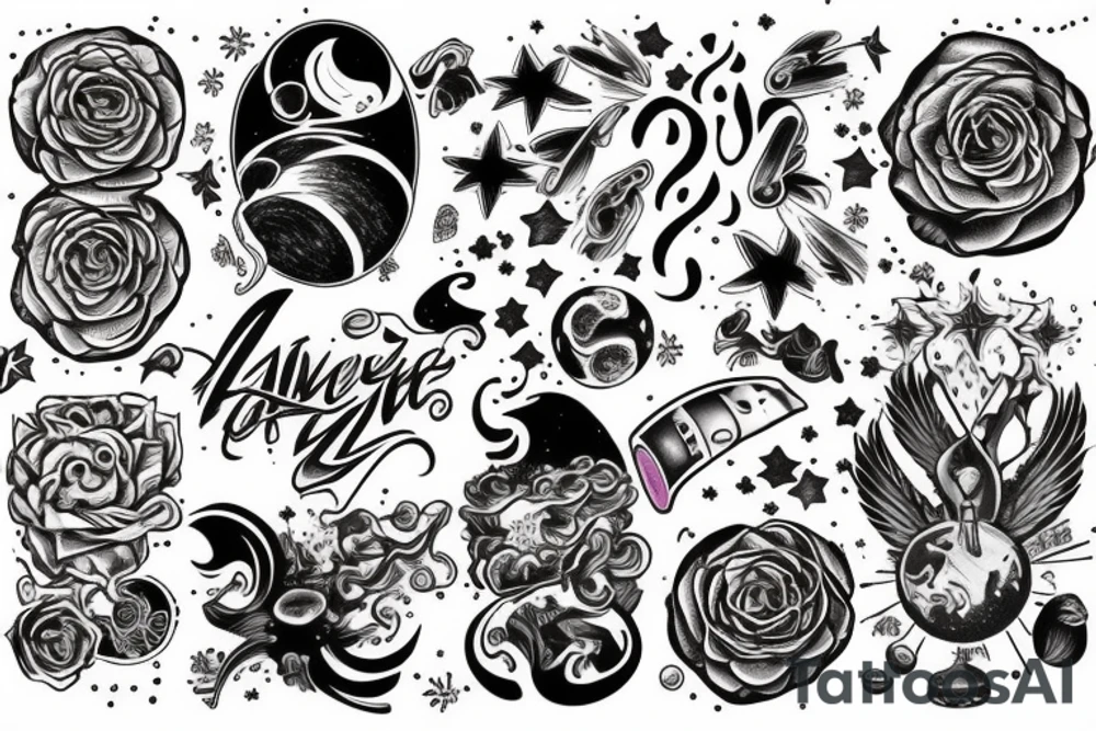 Universe tattoo idea