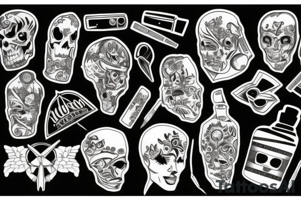 Auto tattoo idea