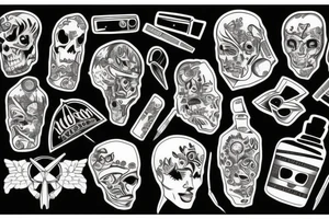 Auto tattoo idea