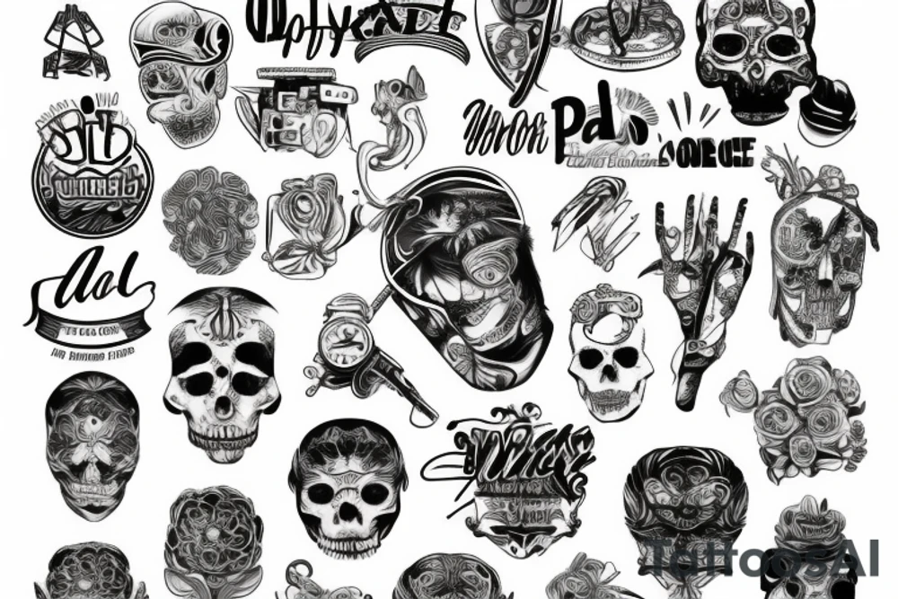 Auto tattoo idea