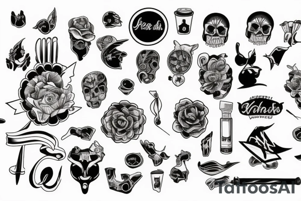Nothing tattoo idea