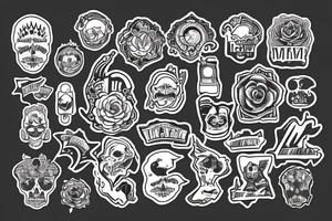 Nothing tattoo idea