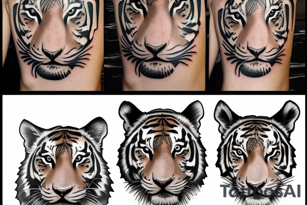 Tiger tattoo idea