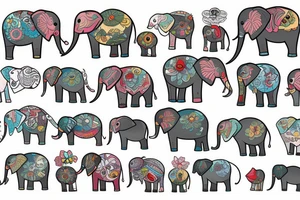 Elephant tattoo idea