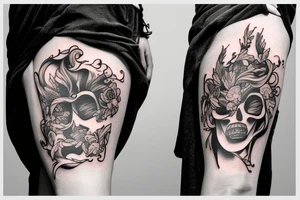 Rauchen tattoo idea