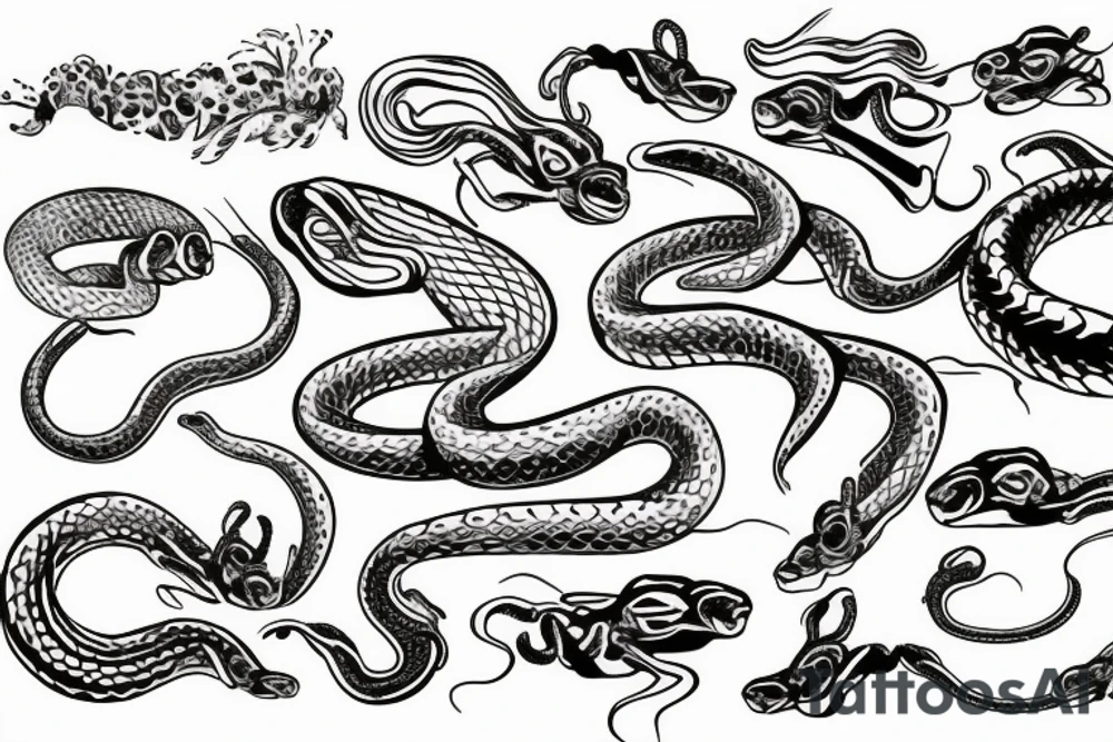 Snake tattoo idea