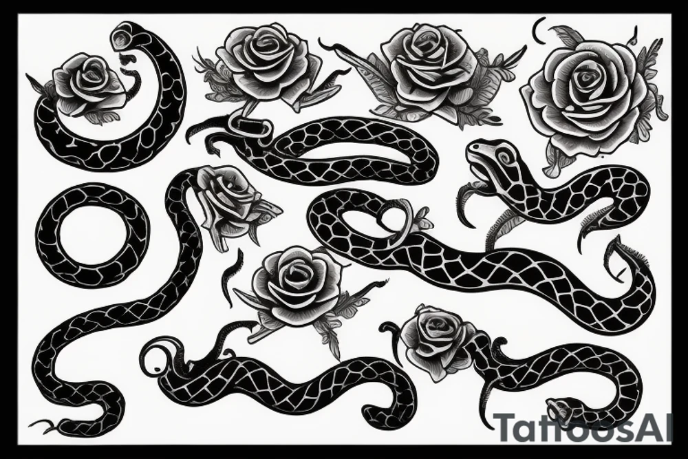 Snake tattoo idea