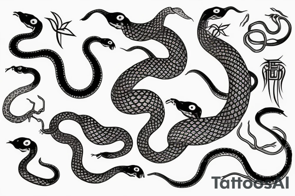 Snake tattoo idea