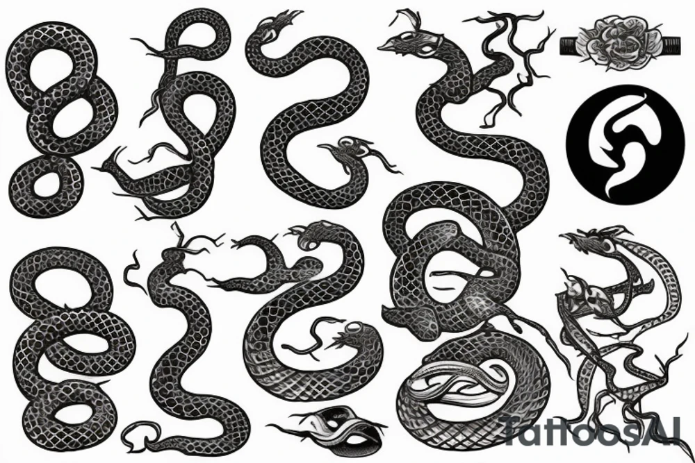 Snake tattoo idea
