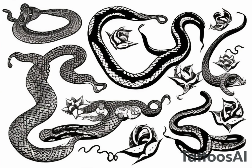 Snake tattoo idea