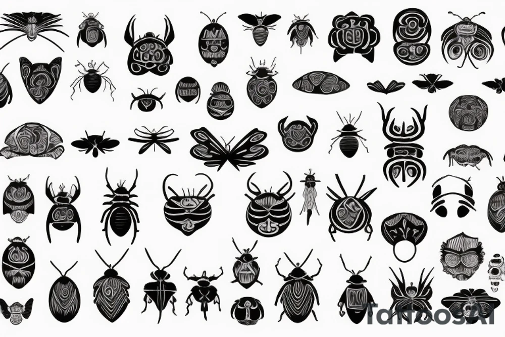 Love bugs breathe air symbol mensch fine lines rhoscharch tattoo idea